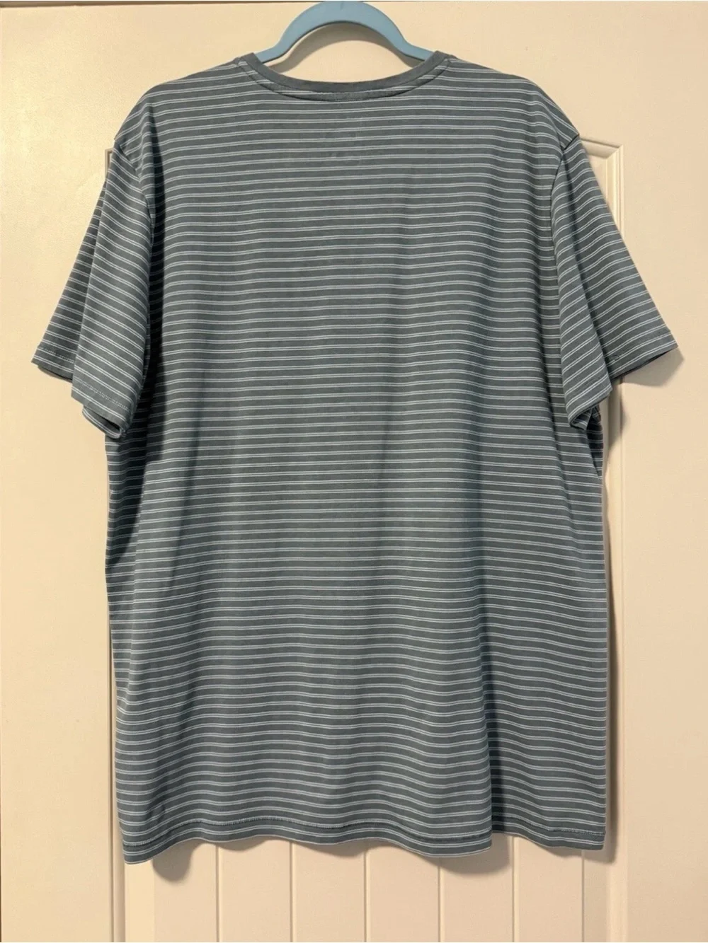 The North Face Short Sleeve Terrain Henley T Shirt Mens Size XL Green White